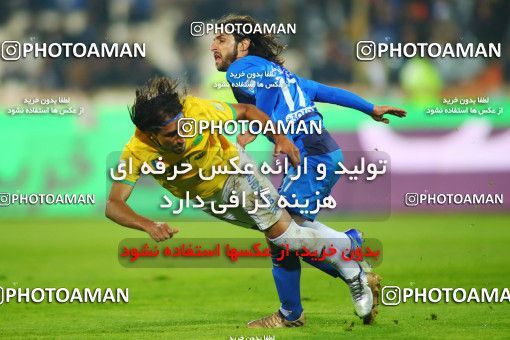 1405631, Tehran, Iran, لیگ برتر فوتبال ایران، Persian Gulf Cup، Week 14، First Leg، Esteghlal 3 v 0 Sanat Naft Abadan on 2018/11/29 at Azadi Stadium