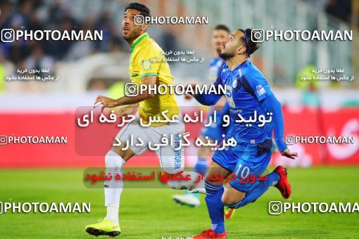 1405623, Tehran, Iran, لیگ برتر فوتبال ایران، Persian Gulf Cup، Week 14، First Leg، Esteghlal 3 v 0 Sanat Naft Abadan on 2018/11/29 at Azadi Stadium