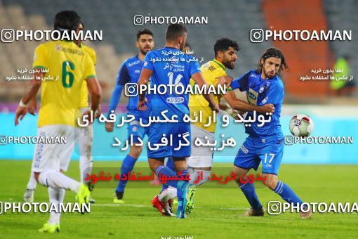 1405603, Tehran, Iran, لیگ برتر فوتبال ایران، Persian Gulf Cup، Week 14، First Leg، Esteghlal 3 v 0 Sanat Naft Abadan on 2018/11/29 at Azadi Stadium