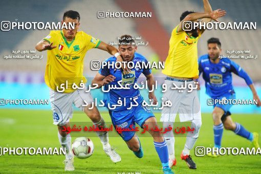 1405644, Tehran, Iran, لیگ برتر فوتبال ایران، Persian Gulf Cup، Week 14، First Leg، Esteghlal 3 v 0 Sanat Naft Abadan on 2018/11/29 at Azadi Stadium