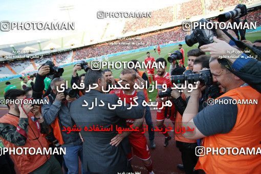 1407703, Tehran, , لیگ برتر فوتبال ایران، Persian Gulf Cup، Week 25، Second Leg، Persepolis 3 v 2 Saipa on 2019/04/13 at Azadi Stadium