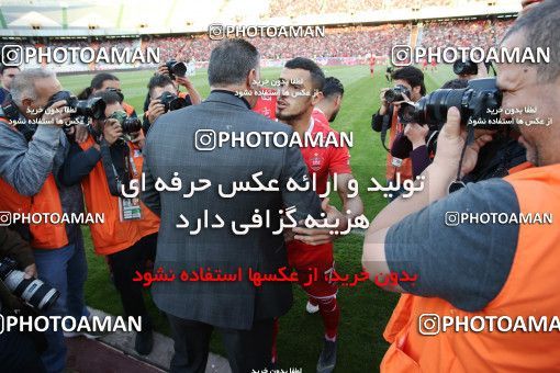 1407695, Tehran, , لیگ برتر فوتبال ایران، Persian Gulf Cup، Week 25، Second Leg، Persepolis 3 v 2 Saipa on 2019/04/13 at Azadi Stadium