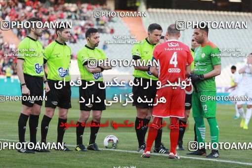 1407612, Tehran, , لیگ برتر فوتبال ایران، Persian Gulf Cup، Week 25، Second Leg، Persepolis 3 v 2 Saipa on 2019/04/13 at Azadi Stadium