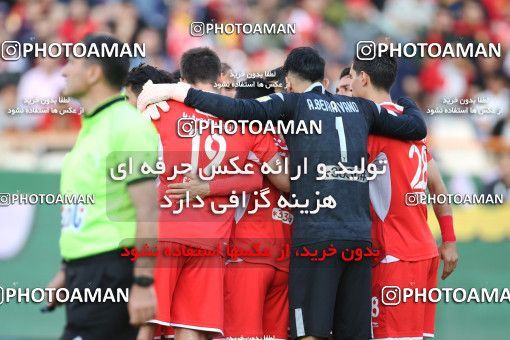 1407541, Tehran, , لیگ برتر فوتبال ایران، Persian Gulf Cup، Week 25، Second Leg، Persepolis 3 v 2 Saipa on 2019/04/13 at Azadi Stadium