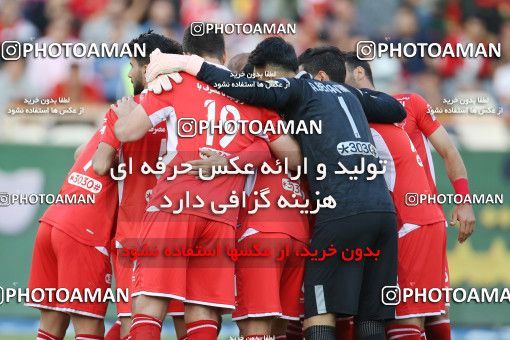 1407479, Tehran, , لیگ برتر فوتبال ایران، Persian Gulf Cup، Week 25، Second Leg، Persepolis 3 v 2 Saipa on 2019/04/13 at Azadi Stadium