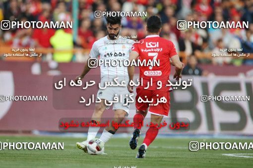 1407640, Tehran, , لیگ برتر فوتبال ایران، Persian Gulf Cup، Week 25، Second Leg، Persepolis 3 v 2 Saipa on 2019/04/13 at Azadi Stadium