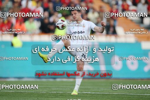1407490, Tehran, , لیگ برتر فوتبال ایران، Persian Gulf Cup، Week 25، Second Leg، Persepolis 3 v 2 Saipa on 2019/04/13 at Azadi Stadium