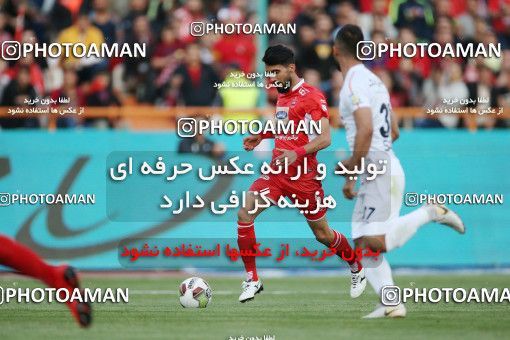 1407618, Tehran, , لیگ برتر فوتبال ایران، Persian Gulf Cup، Week 25، Second Leg، Persepolis 3 v 2 Saipa on 2019/04/13 at Azadi Stadium