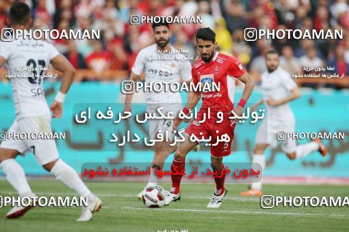 1407536, Tehran, , لیگ برتر فوتبال ایران، Persian Gulf Cup، Week 25، Second Leg، Persepolis 3 v 2 Saipa on 2019/04/13 at Azadi Stadium