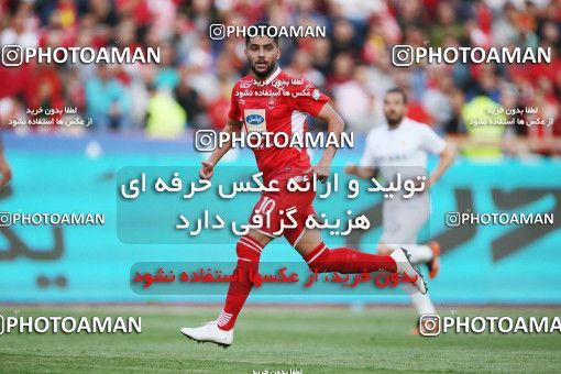 1407533, Tehran, , لیگ برتر فوتبال ایران، Persian Gulf Cup، Week 25، Second Leg، Persepolis 3 v 2 Saipa on 2019/04/13 at Azadi Stadium