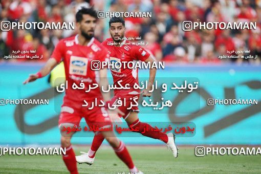 1407622, Tehran, , لیگ برتر فوتبال ایران، Persian Gulf Cup، Week 25، Second Leg، Persepolis 3 v 2 Saipa on 2019/04/13 at Azadi Stadium