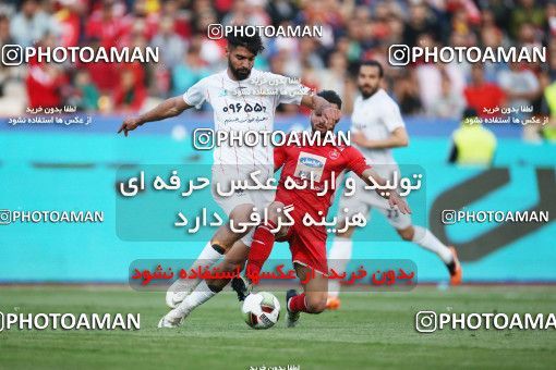 1407503, Tehran, , لیگ برتر فوتبال ایران، Persian Gulf Cup، Week 25، Second Leg، Persepolis 3 v 2 Saipa on 2019/04/13 at Azadi Stadium