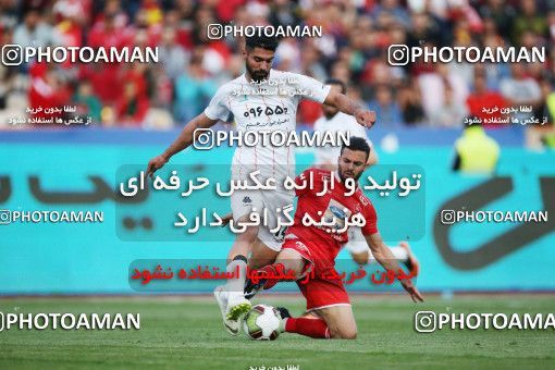 1407636, Tehran, , لیگ برتر فوتبال ایران، Persian Gulf Cup، Week 25، Second Leg، Persepolis 3 v 2 Saipa on 2019/04/13 at Azadi Stadium