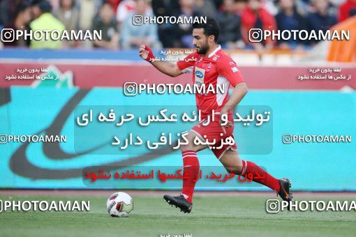 1407588, Tehran, , لیگ برتر فوتبال ایران، Persian Gulf Cup، Week 25، Second Leg، Persepolis 3 v 2 Saipa on 2019/04/13 at Azadi Stadium