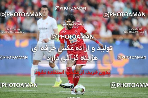 1407652, Tehran, , لیگ برتر فوتبال ایران، Persian Gulf Cup، Week 25، Second Leg، Persepolis 3 v 2 Saipa on 2019/04/13 at Azadi Stadium