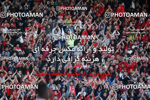 1407507, Tehran, , لیگ برتر فوتبال ایران، Persian Gulf Cup، Week 25، Second Leg، Persepolis 3 v 2 Saipa on 2019/04/13 at Azadi Stadium