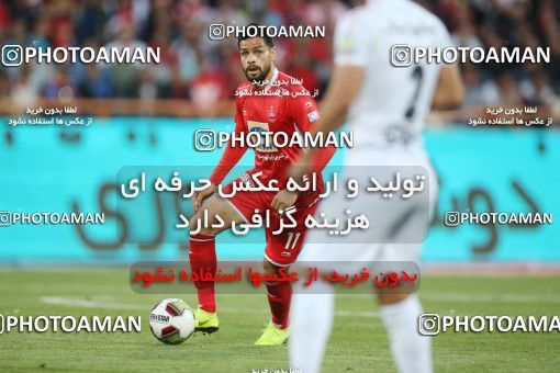 1407862, Tehran, , لیگ برتر فوتبال ایران، Persian Gulf Cup، Week 25، Second Leg، Persepolis 3 v 2 Saipa on 2019/04/13 at Azadi Stadium