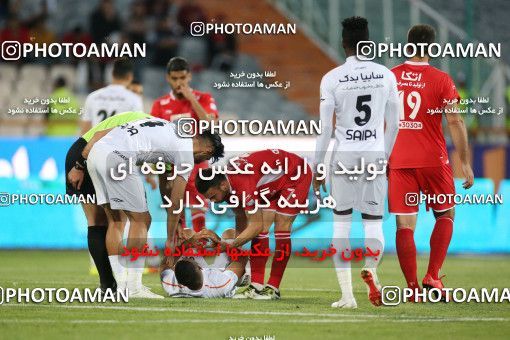 1407761, Tehran, , لیگ برتر فوتبال ایران، Persian Gulf Cup، Week 25، Second Leg، Persepolis 3 v 2 Saipa on 2019/04/13 at Azadi Stadium