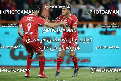 1407710, Tehran, , لیگ برتر فوتبال ایران، Persian Gulf Cup، Week 25، Second Leg، Persepolis 3 v 2 Saipa on 2019/04/13 at Azadi Stadium