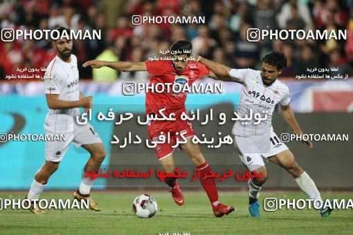 1408053, Tehran, , لیگ برتر فوتبال ایران، Persian Gulf Cup، Week 25، Second Leg، Persepolis 3 v 2 Saipa on 2019/04/13 at Azadi Stadium