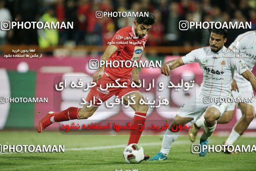 1408017, Tehran, , لیگ برتر فوتبال ایران، Persian Gulf Cup، Week 25، Second Leg، Persepolis 3 v 2 Saipa on 2019/04/13 at Azadi Stadium