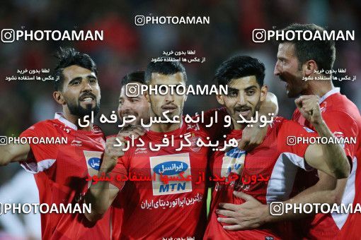 1407736, Tehran, , لیگ برتر فوتبال ایران، Persian Gulf Cup، Week 25، Second Leg، Persepolis 3 v 2 Saipa on 2019/04/13 at Azadi Stadium