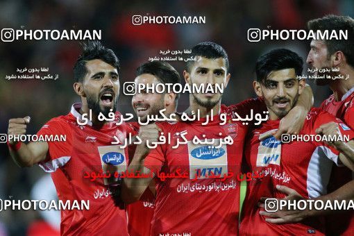 1407940, Tehran, , لیگ برتر فوتبال ایران، Persian Gulf Cup، Week 25، Second Leg، Persepolis 3 v 2 Saipa on 2019/04/13 at Azadi Stadium