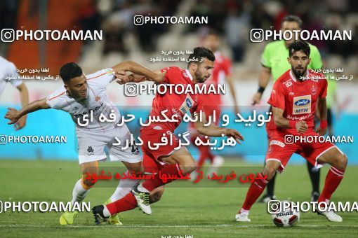 1407781, Tehran, , لیگ برتر فوتبال ایران، Persian Gulf Cup، Week 25، Second Leg، Persepolis 3 v 2 Saipa on 2019/04/13 at Azadi Stadium