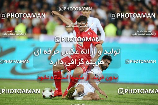 1407996, Tehran, , لیگ برتر فوتبال ایران، Persian Gulf Cup، Week 25، Second Leg، Persepolis 3 v 2 Saipa on 2019/04/13 at Azadi Stadium