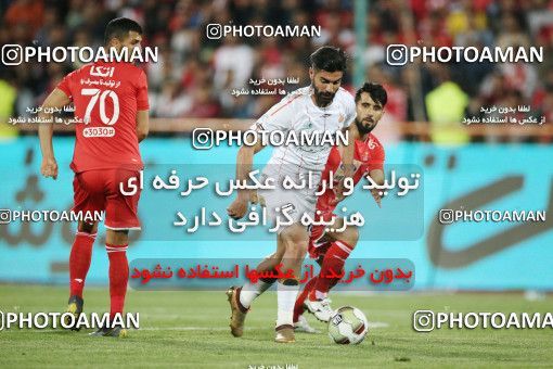 1407856, Tehran, , لیگ برتر فوتبال ایران، Persian Gulf Cup، Week 25، Second Leg، Persepolis 3 v 2 Saipa on 2019/04/13 at Azadi Stadium