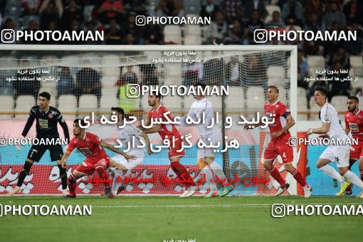 1407780, Tehran, , لیگ برتر فوتبال ایران، Persian Gulf Cup، Week 25، Second Leg، Persepolis 3 v 2 Saipa on 2019/04/13 at Azadi Stadium