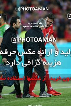 1407847, لیگ برتر فوتبال ایران، Persian Gulf Cup، Week 25، Second Leg، 2019/04/13، Tehran، Azadi Stadium، Persepolis 3 - 2 Saipa