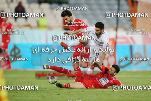 1407771, Tehran, , لیگ برتر فوتبال ایران، Persian Gulf Cup، Week 25، Second Leg، Persepolis 3 v 2 Saipa on 2019/04/13 at Azadi Stadium