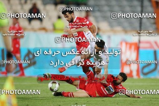1407848, Tehran, , لیگ برتر فوتبال ایران، Persian Gulf Cup، Week 25، Second Leg، Persepolis 3 v 2 Saipa on 2019/04/13 at Azadi Stadium