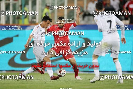 1407831, Tehran, , لیگ برتر فوتبال ایران، Persian Gulf Cup، Week 25، Second Leg، Persepolis 3 v 2 Saipa on 2019/04/13 at Azadi Stadium