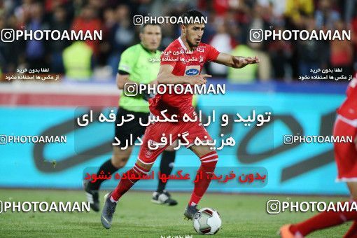 1407835, Tehran, , لیگ برتر فوتبال ایران، Persian Gulf Cup، Week 25، Second Leg، Persepolis 3 v 2 Saipa on 2019/04/13 at Azadi Stadium