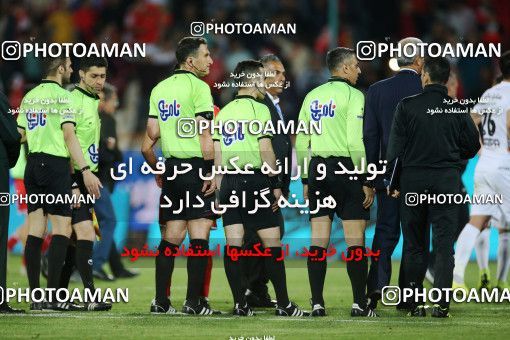 1407969, Tehran, , لیگ برتر فوتبال ایران، Persian Gulf Cup، Week 25، Second Leg، Persepolis 3 v 2 Saipa on 2019/04/13 at Azadi Stadium