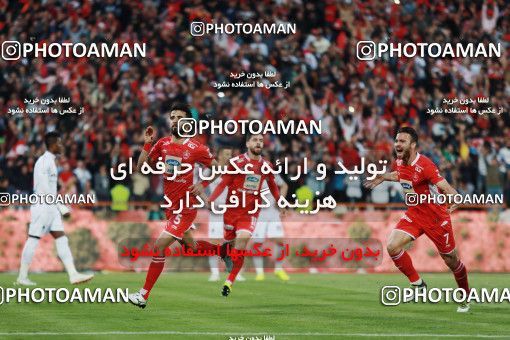 1407716, Tehran, , لیگ برتر فوتبال ایران، Persian Gulf Cup، Week 25، Second Leg، Persepolis 3 v 2 Saipa on 2019/04/13 at Azadi Stadium