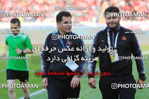 1414579, Tehran, , لیگ برتر فوتبال ایران، Persian Gulf Cup، Week 25، Second Leg، Persepolis 3 v 2 Saipa on 2019/04/13 at Azadi Stadium