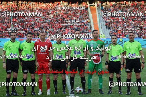 1414561, Tehran, , لیگ برتر فوتبال ایران، Persian Gulf Cup، Week 25، Second Leg، Persepolis 3 v 2 Saipa on 2019/04/13 at Azadi Stadium