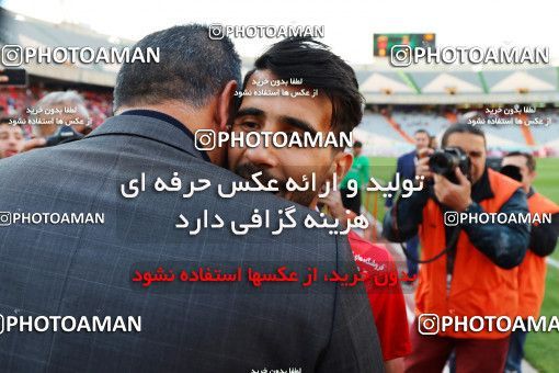 1414567, Tehran, , لیگ برتر فوتبال ایران، Persian Gulf Cup، Week 25، Second Leg، Persepolis 3 v 2 Saipa on 2019/04/13 at Azadi Stadium