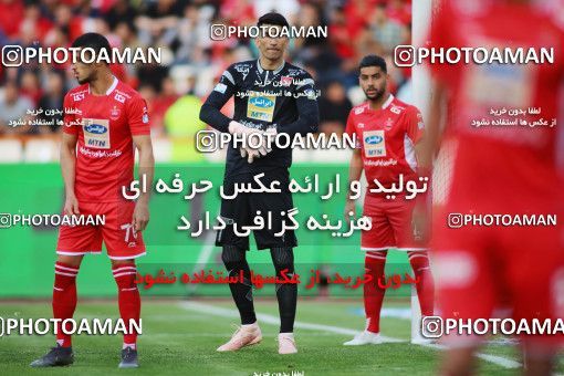 1414607, Tehran, , لیگ برتر فوتبال ایران، Persian Gulf Cup، Week 25، Second Leg، Persepolis 3 v 2 Saipa on 2019/04/13 at Azadi Stadium