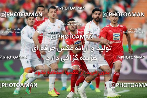 1414550, Tehran, , لیگ برتر فوتبال ایران، Persian Gulf Cup، Week 25، Second Leg، Persepolis 3 v 2 Saipa on 2019/04/13 at Azadi Stadium