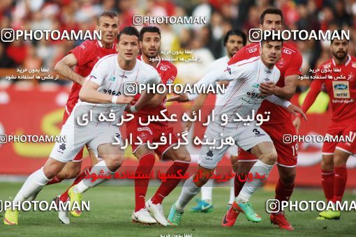 1414553, Tehran, , لیگ برتر فوتبال ایران، Persian Gulf Cup، Week 25، Second Leg، Persepolis 3 v 2 Saipa on 2019/04/13 at Azadi Stadium