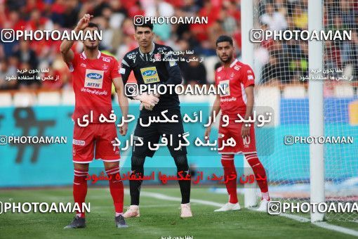 1414548, Tehran, , لیگ برتر فوتبال ایران، Persian Gulf Cup، Week 25، Second Leg، Persepolis 3 v 2 Saipa on 2019/04/13 at Azadi Stadium