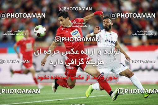 1414569, Tehran, , لیگ برتر فوتبال ایران، Persian Gulf Cup، Week 25، Second Leg، Persepolis 3 v 2 Saipa on 2019/04/13 at Azadi Stadium