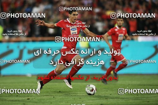 1414526, Tehran, , لیگ برتر فوتبال ایران، Persian Gulf Cup، Week 25، Second Leg، Persepolis 3 v 2 Saipa on 2019/04/13 at Azadi Stadium
