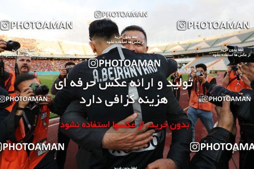 1414418, Tehran, , لیگ برتر فوتبال ایران، Persian Gulf Cup، Week 25، Second Leg، Persepolis 3 v 2 Saipa on 2019/04/13 at Azadi Stadium