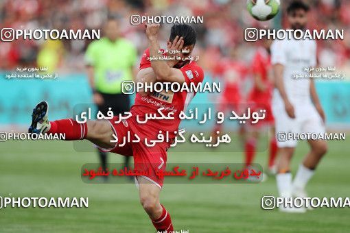 1414521, Tehran, , لیگ برتر فوتبال ایران، Persian Gulf Cup، Week 25، Second Leg، Persepolis 3 v 2 Saipa on 2019/04/13 at Azadi Stadium
