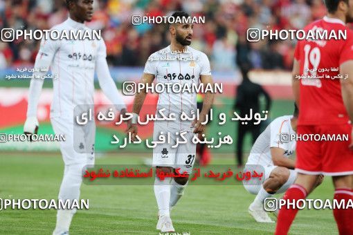 1414424, Tehran, , لیگ برتر فوتبال ایران، Persian Gulf Cup، Week 25، Second Leg، Persepolis 3 v 2 Saipa on 2019/04/13 at Azadi Stadium